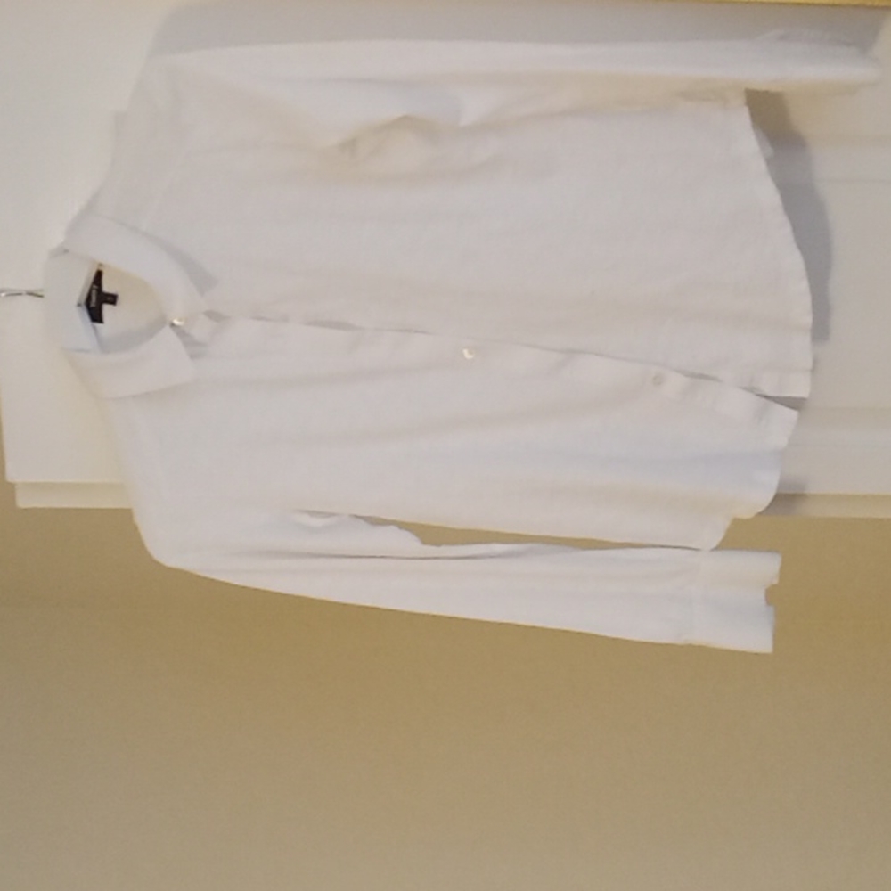 Women's light long sleeve button down shirt